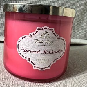Peppermint marshmallow bath and body works candle